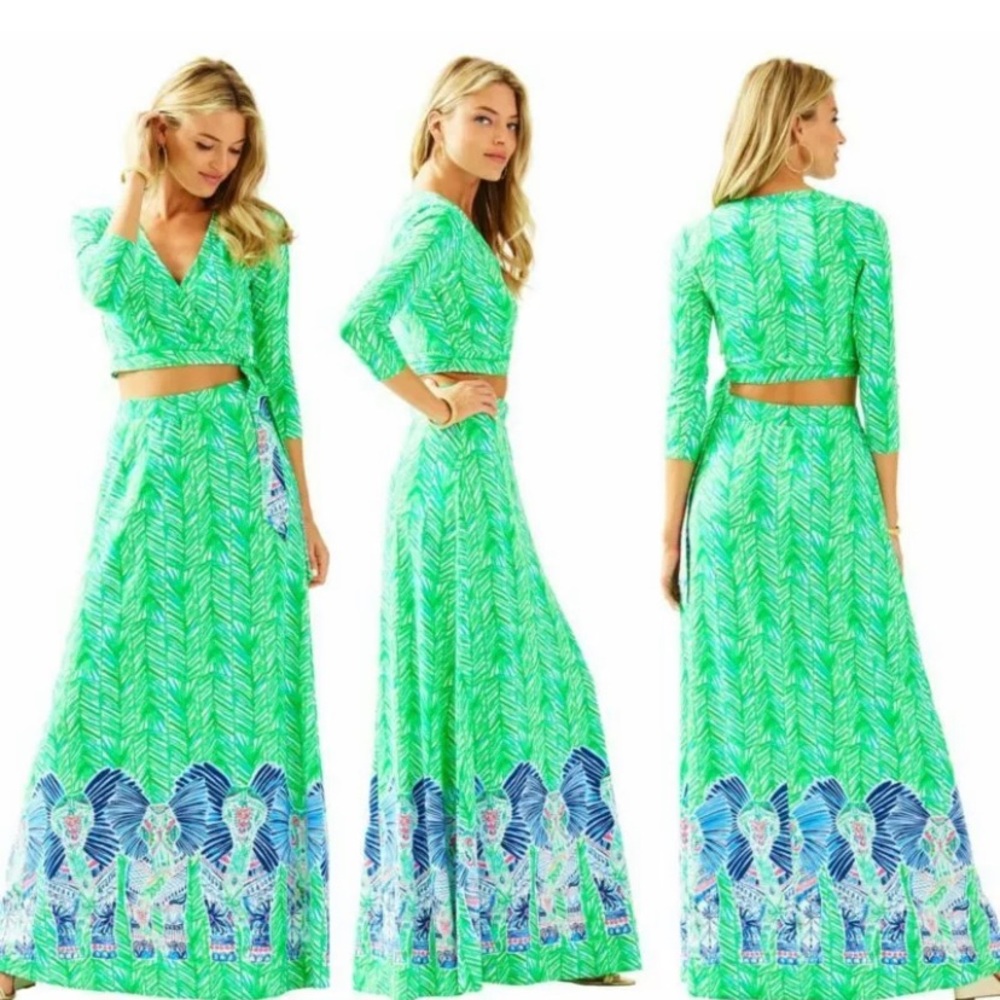 Lily Pulitzer Ruari Set Green Meduim